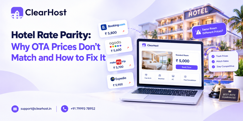 Hotel Rate Parity: Why OTA Prices Don't Match and How to Fix It