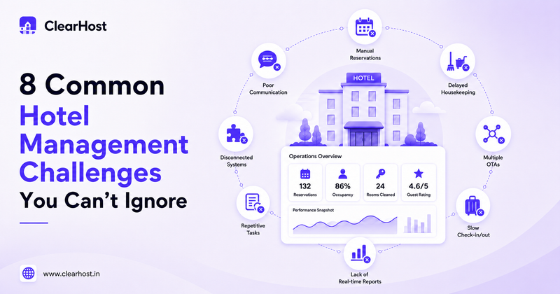 What Slows Down Hotel Operations? 8 Problems Every Manager Faces