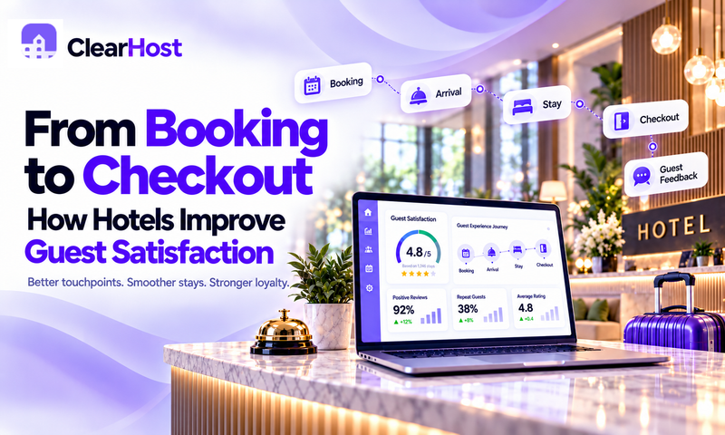 From Booking to Checkout: How Hotels Improve Guest Satisfaction