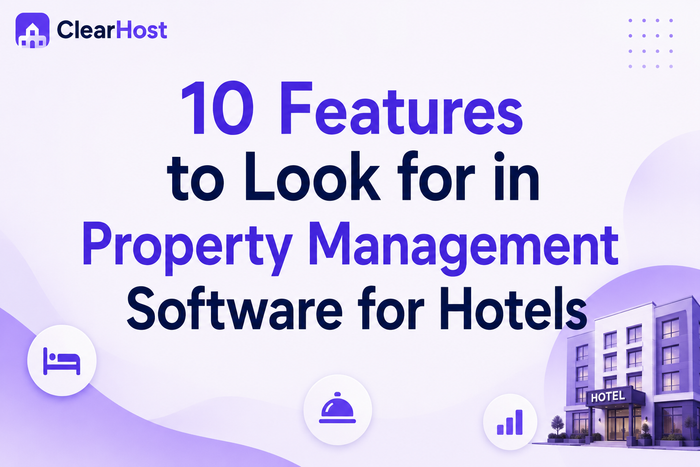 10 Features to Look for in Property Management Software for Hotels