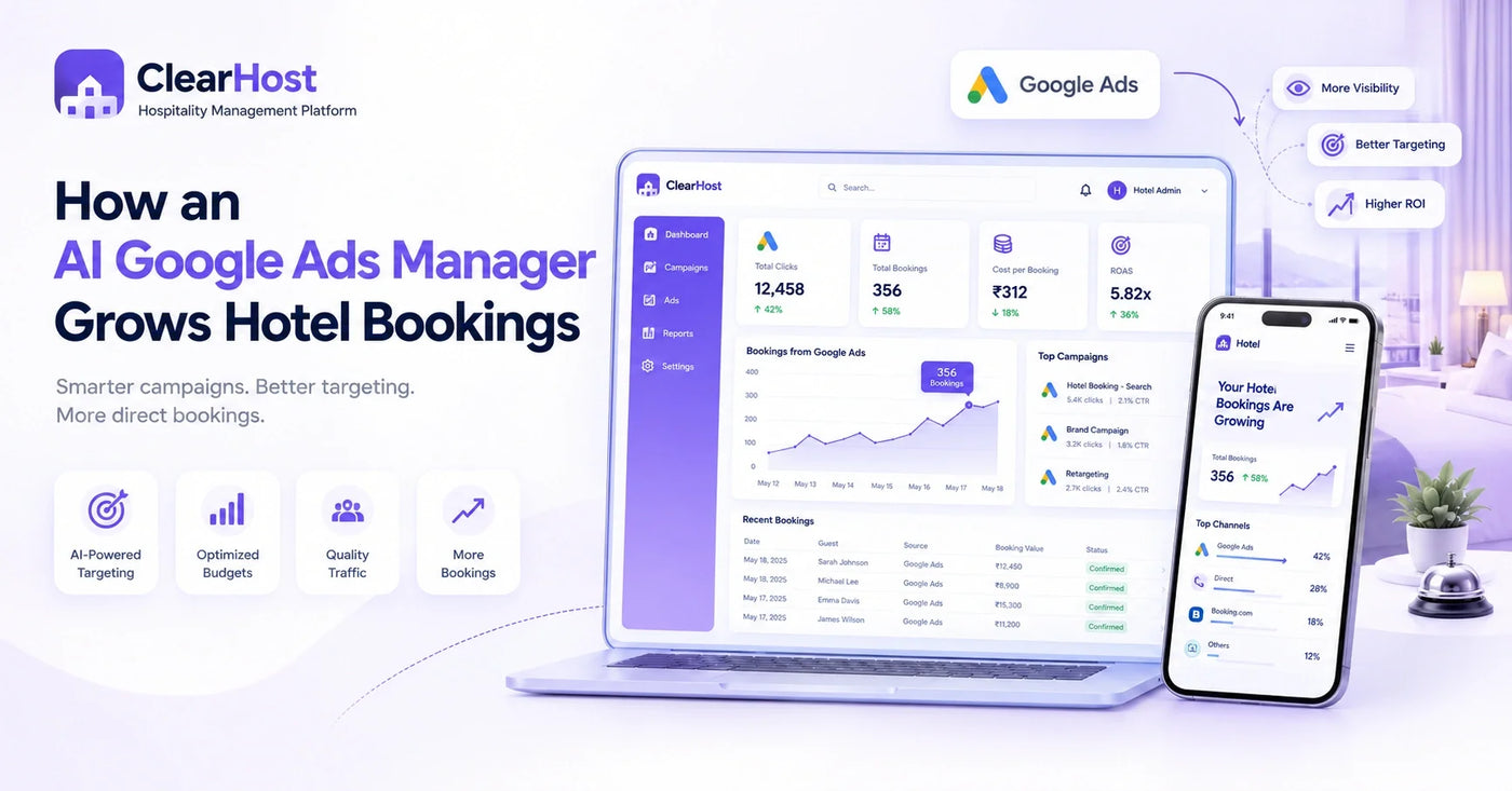 How an AI Google Ads Manager Grows Hotel Bookings