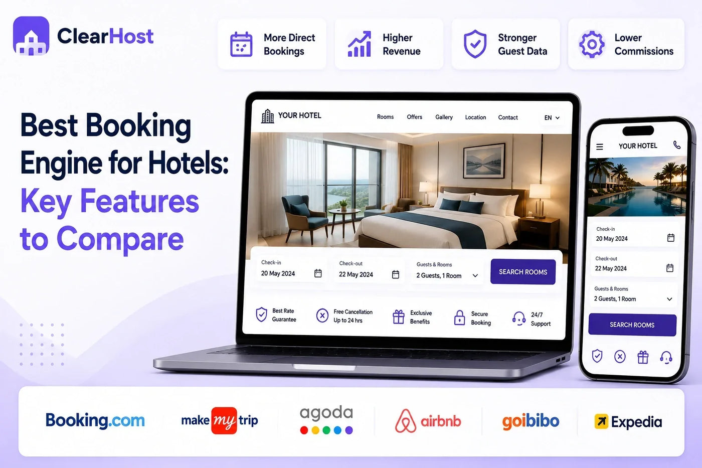 Best Booking Engine for Hotels: Key Features to Compare