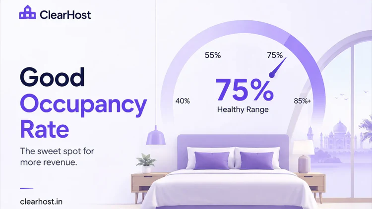 What Is a Good Occupancy Rate for a Small Hotel in India? (2026 Benchmarks)