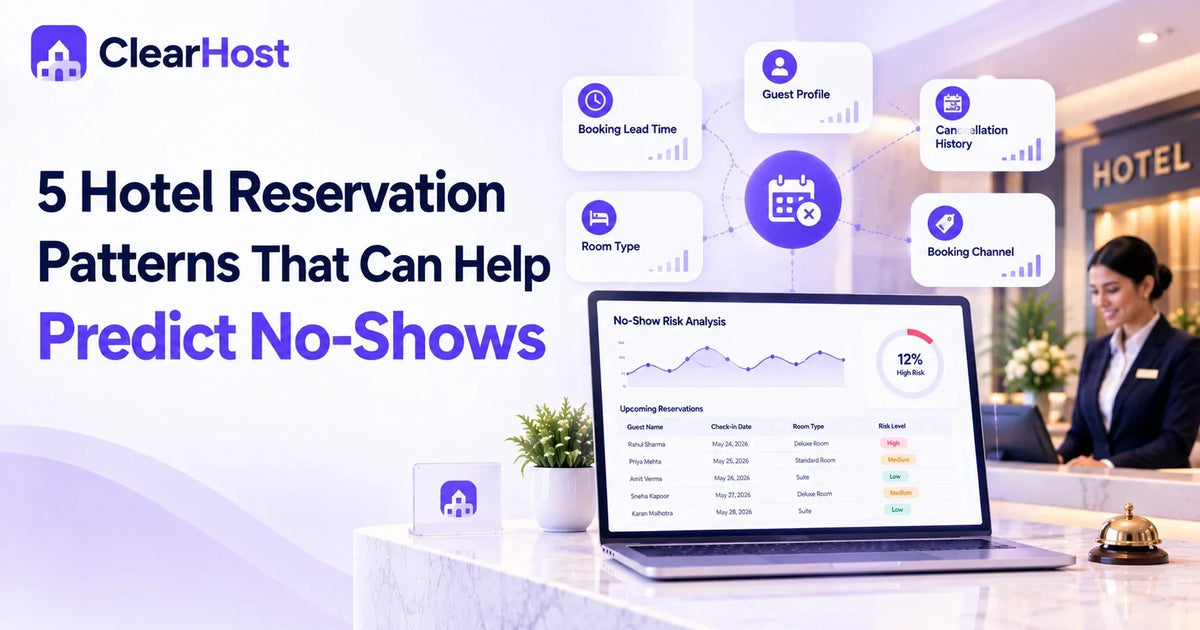 5 Hotel Reservation Patterns That Can Help Predict No-Shows