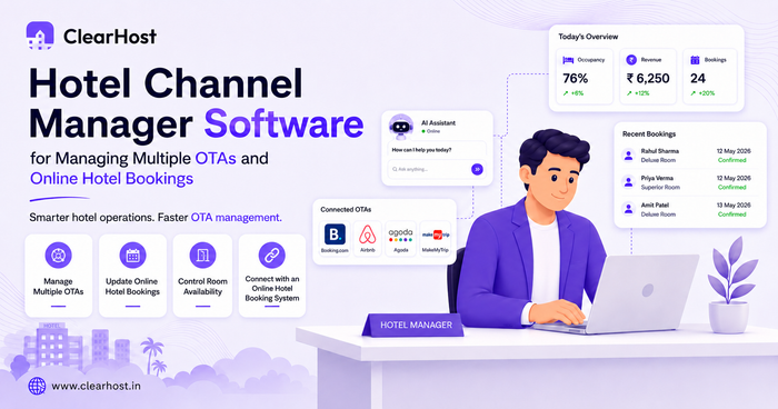 Hotel Channel Manager Software for Managing Multiple OTAs and Online Hotel Bookings