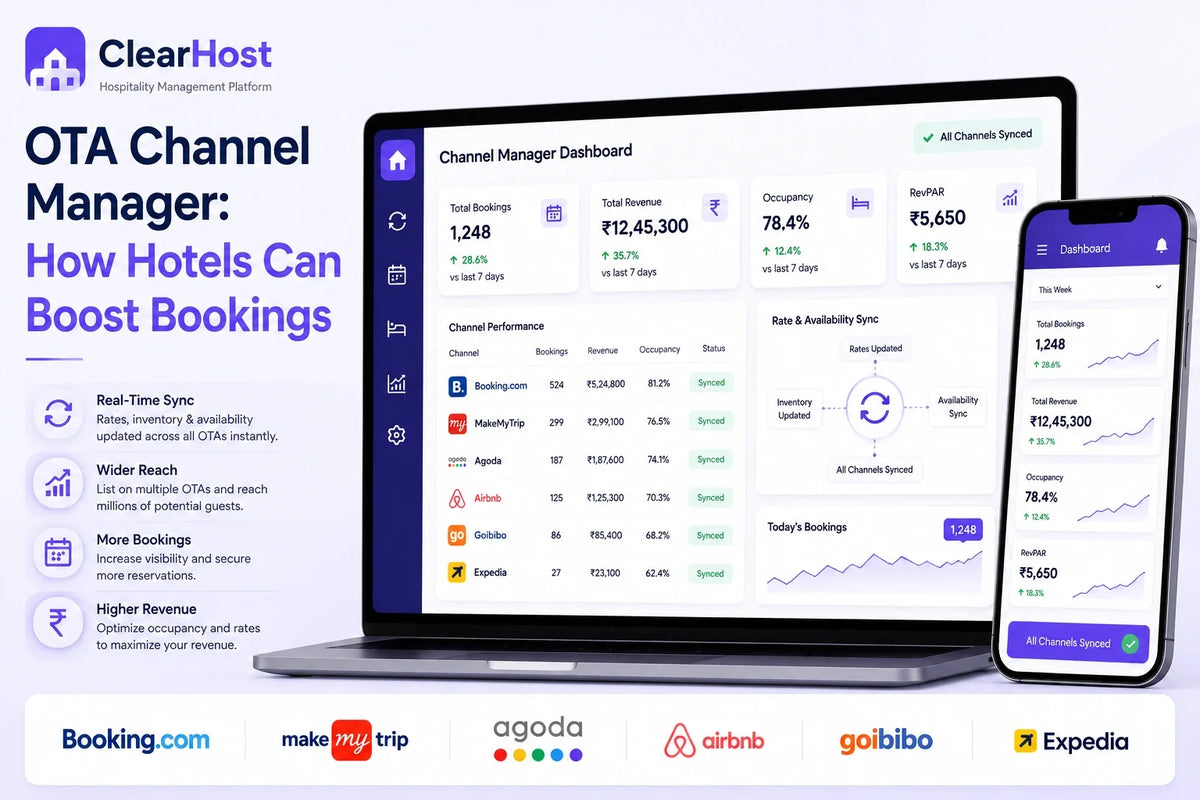 OTA Channel Manager: How Hotels Can Boost Bookings